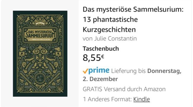Die Fantasy-Anthologie bei Amazon